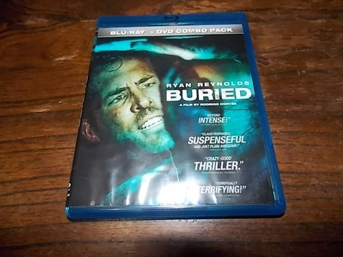 Bluray + Dvd Original Enterrado - Buried - Ryan Reynolds