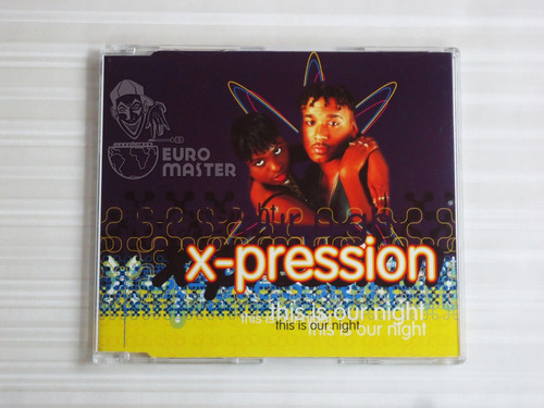 X-pression - This Is Our Night Maxi-cd 1994 Dj Euromaster