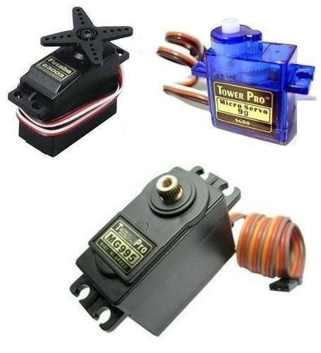 Servomotor Tower Pro Mg995 15kg-cm - Arduino Servo Sg90
