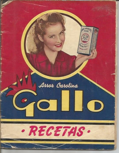 Recetas / Gallo Arroz Carolina / Antiguo /