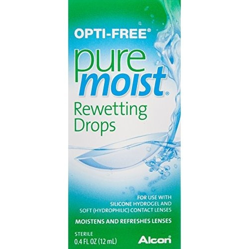 Opti-free Puremoist Gotas Humectantes 12 Ml 0,4 Onza