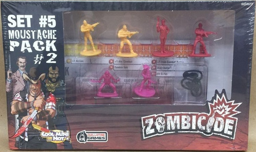 Moustache Pack 2 - Expansão Jogo Imp Zombicide Guillotine