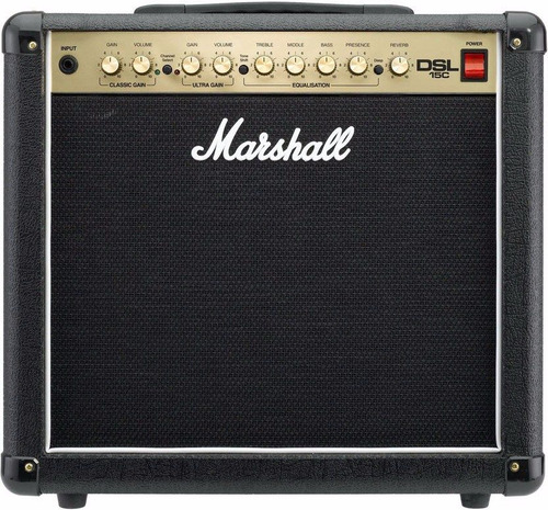 Amplificador Valvular Marshall Dsl15 C