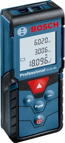 Medidor De Distancia Telemetro Laser Bosch 40 Metros Glm 40