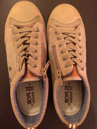 Zapatillas Beige 34/35 (buen Estado)