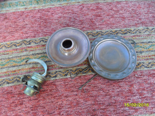 Antiguo ? Mechero Mecherito Farolito Lampara Cobre A Reparar (Usado)