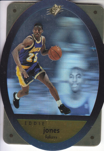 1996-97 Spx Gold Eddie Jones Lakers