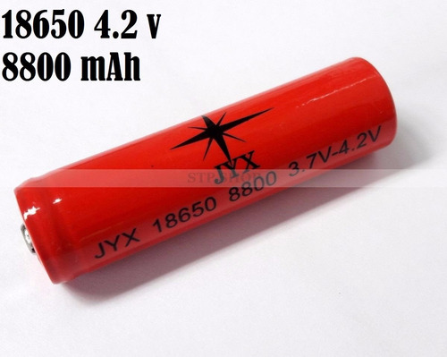 Bateria Recarregável 8800mah Profissional De Lítio 18650 Top