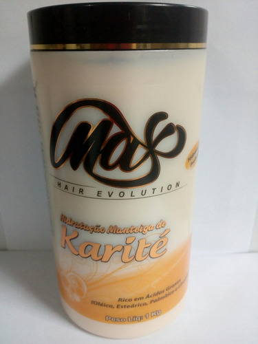 Hidratação Profunda Manteiga De Karité Max Hair 1kg