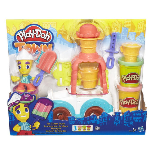 Play Doh Town Pst Carro De Sorvete - Hasbro