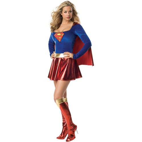 Disfraz De Supergirl Para Mujer Talla: L Halloween