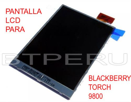 Pantalla Lcd Screen Display Blackberry Torch 9800 Repuesto