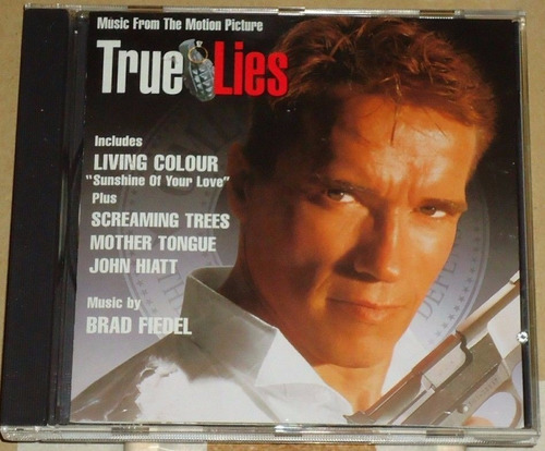 True Lies Mentiras Verdaderas Soundtrack Cd Made In U S A