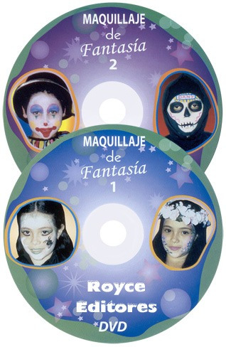 Maquillaje De Fantasía 2 Dvds » Didactimedia