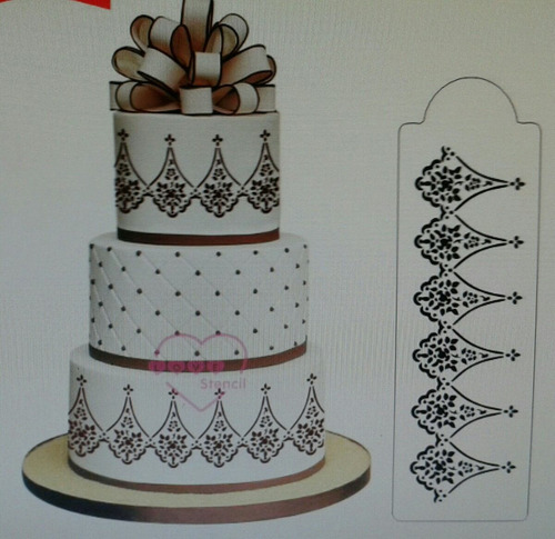 Stencil Para Decorar Tortas