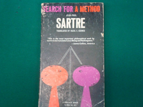 Jean Paul Sartre, Search For A Method