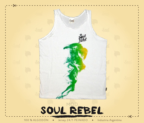 Musculosa Soul - Mod. Soul Rebel