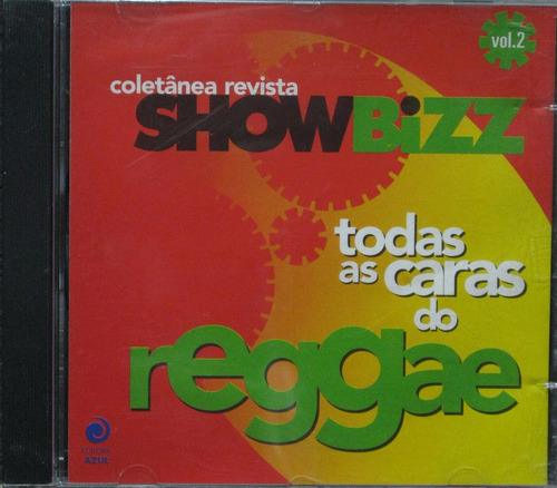 Todas As Caras Do Reggae Cd Coletânea Showbizz Vol 2