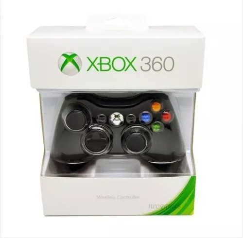 Controle Xbox Video Game Sem Fio Wireless Slim Joystick 360 - Padihey