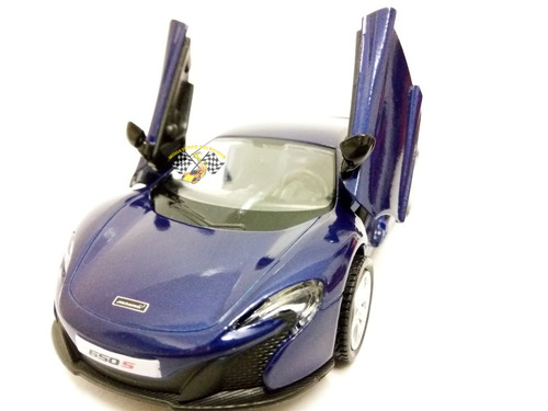 Miniatura Mclaren 650s Azul 1:32 Rmz