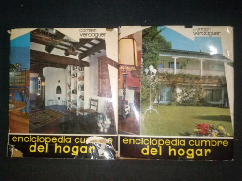 Enciclopedia Cumbre Del Hogar Tomo 1 Y 2 Carmen Verdaguer