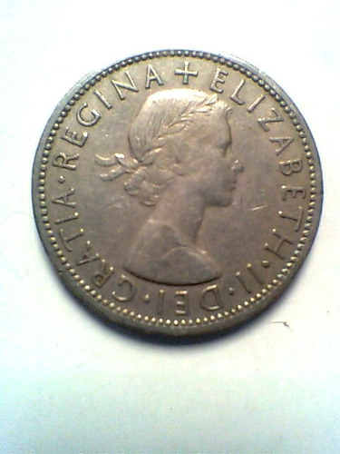 Two Shillings Año 1957 Moneda Inglesa