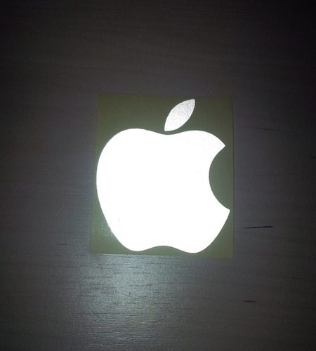 Calcomania Reflectiva Apple Mac