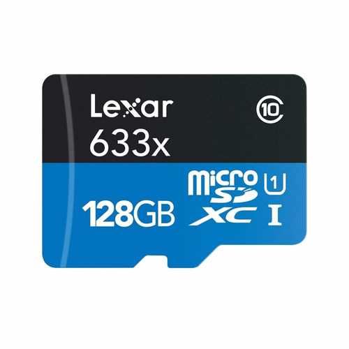 Memoria Micro Sd 128gb Lexar 95mb/s + Lector Usb S7 Gopro