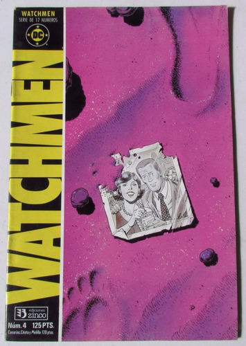 Comic Dc: Watchmen, #4. Ed. Zinco