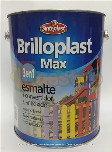 Antioxido Convertidor Y Esmalte X20 Lts Brilloplast Blanco