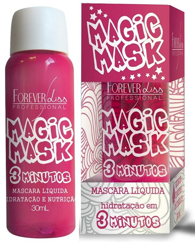 Magic Mask 3 Minutos Forever Liss Máscara 30ml