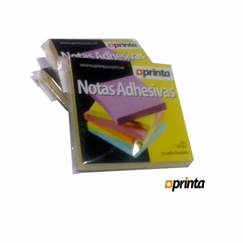 Notas Autoadhesivas, Tacos Post It 3x3 Printa  Pack 3 Und