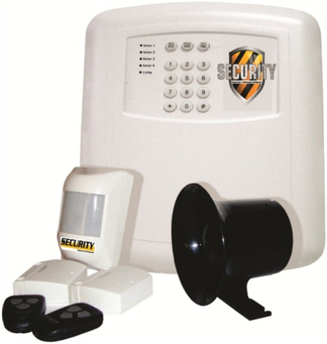 Kit Alarme Intelbras Anm 2004 Com Discadora Sem Fio