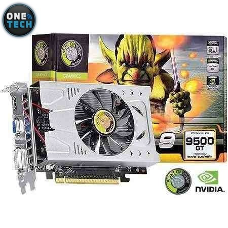 Placa Video Geforce 9500gt 1 Gb 128bits Nvidia Dvi Vga Hdmi