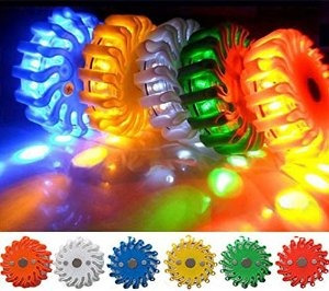 Pf16llm Ambar-9 Funciones Portatil 16 Led Poder Flare Poder-