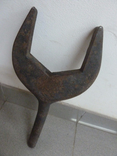 Llave De Ferrocarril Antigua Herramienta Decoración No Bahco