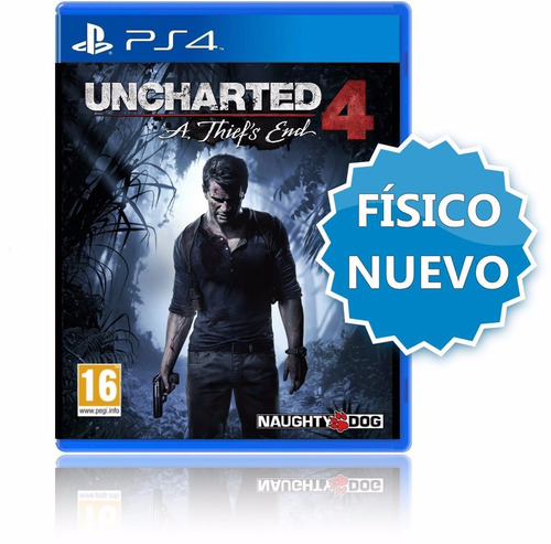 Uncharted 4 Ps4 Fisico El Desenlace Del Ladrón Playstation 4