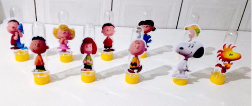 50 Recortes Personalizados Tubete Snoopy E Outros Temas.