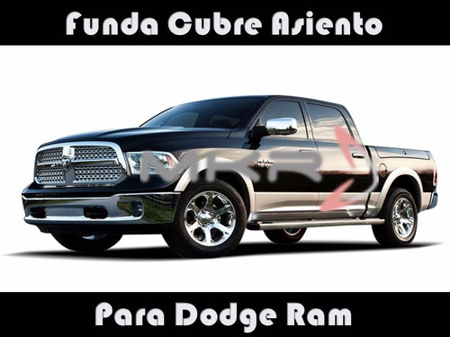 Funda Cobertora Asiento Cuero Tapiceria Praga P/ Dodge Ram
