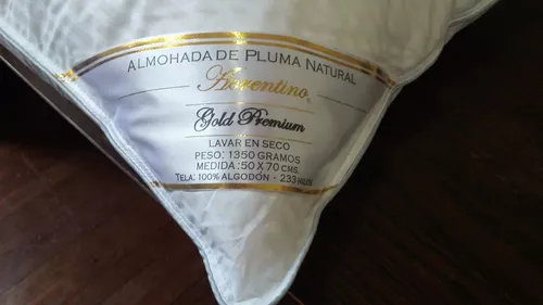 Almohada Pluma Natural 90% Pecho Ame