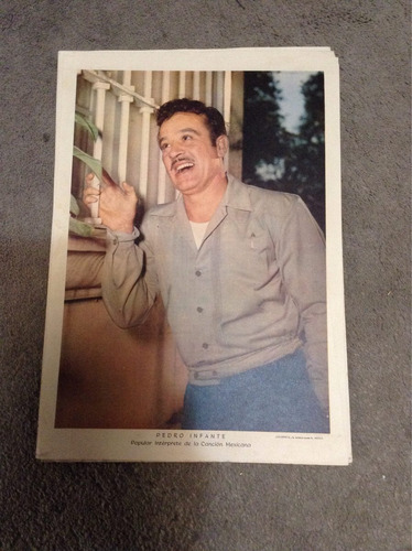 Imagen 1 de 1 de Poster Antiguo Pedro Infante