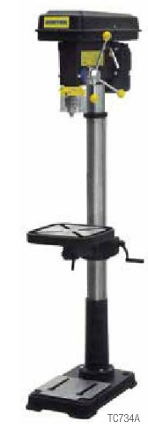 Taladro Estacionario De Columna 1 Hp 750 W Surtek Tc734a