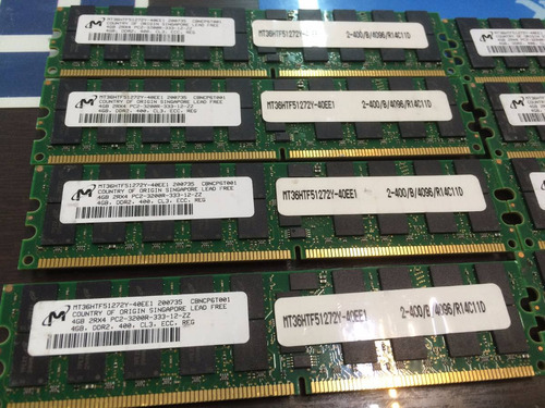 Imagem 4 de 6 de Memoria 4gb Pc2-3200r Ibm Eserver Bladecenter Hs20 / Js21