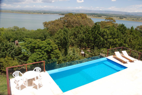 Lago Los Molinos, Cordoba, Casi Única, Muy Equipada. Vista Increíble! !