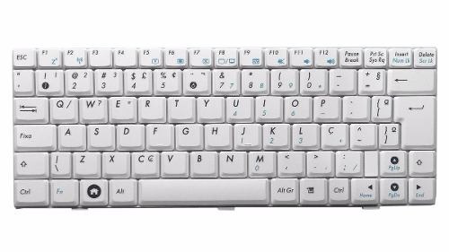 Teclado Netbook Asus Branco Eeepc 1000hd V021562hk4 Com Ç Br