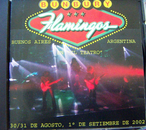 Rock Inter , Cd  Bunbury ,´. Hecho En Argentina