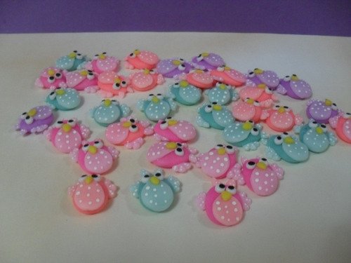 Apliques De Buhos 2,5cm Precio Docena