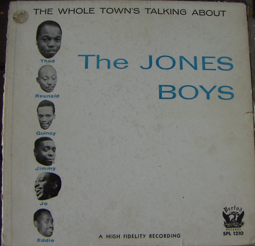 Jazz Inter, The Jones Boys, Lp 12´, Hecho En U S A