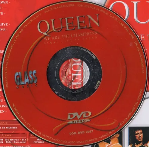 クイーン/WE ARE THE CHAMPIONS FINAL LIVE IN… Dvd Queen - We Are The Champions - Final Live In Japan | MercadoLivre