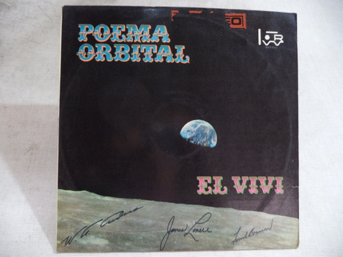 Luis ´´vivi´´ Hernandez Poema Orbital Lp De Coleccion